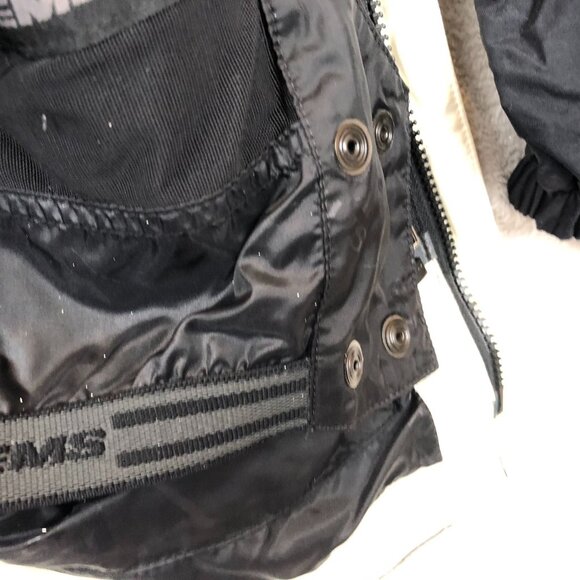 Eastern Mountain Sports Womens Hooded Hiking Jacket XS Black Packable Full Zip - Picture 14 of 16